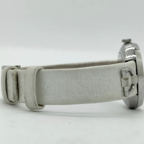 Gucci Silver Stainless Steel U-Play 129.5 Women's Wristwatch 27 mm - Picture 5 of 9